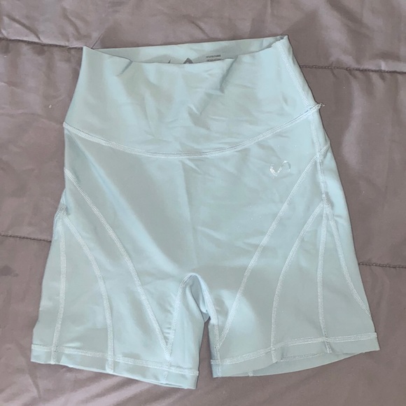 TLF sage green spandex shorts - Picture 1 of 3
